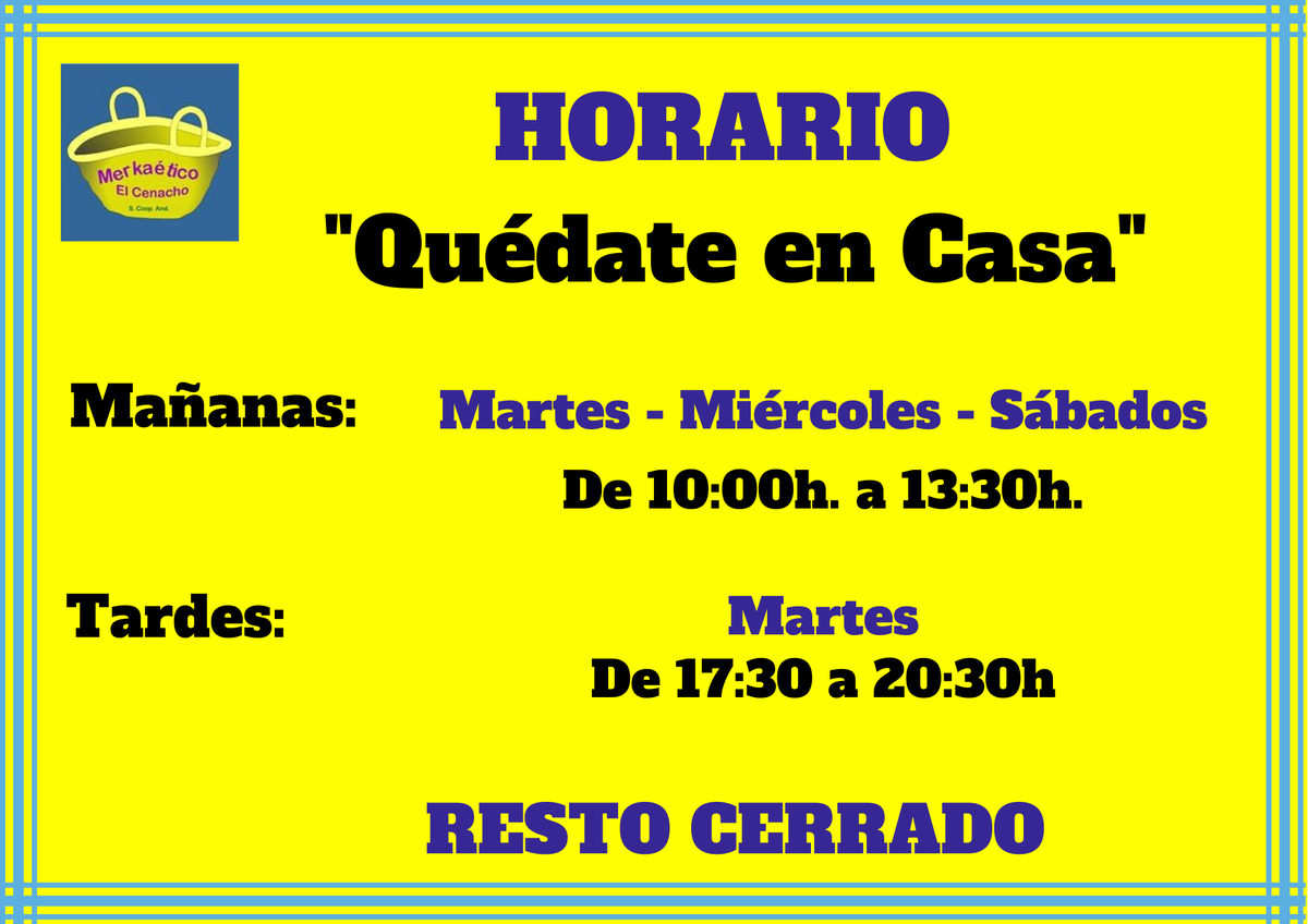 MalagaEBC's tweet photo. ¿Sabías que el dinero que dejamos en una tienda de barrio se mantiene 3 veces más en la zona que el dinero que dejamos en las grandes superficies?
#ConsumoLocal #ValoresEBC Horarios de apertura de @merkaetico https://t.co/5hd926mAUq