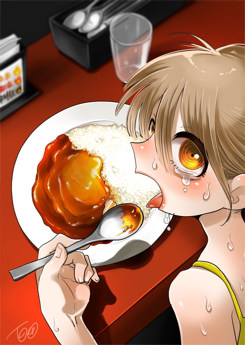 オリキャラのちさ子ちゃ描いたので過去絵添え 