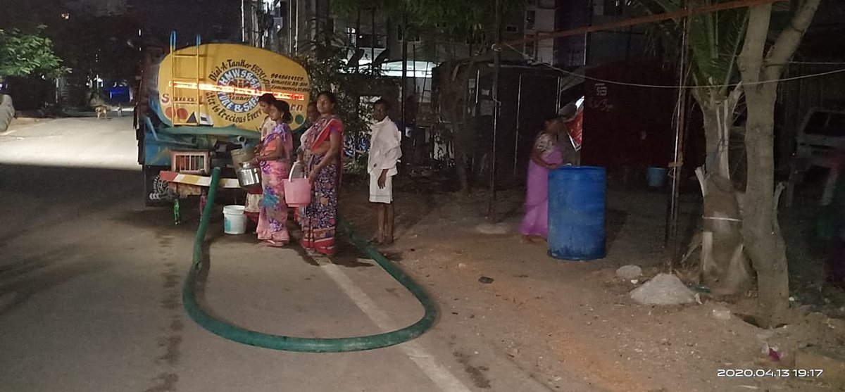 <a href="/sarayu302/">Sarayu Nandakumar</a> <a href="/KTRTRS/">KTR UPDATES</a> <a href="/GHMCOnline/">GHMC</a> <a href="/arvindkumar_ias/">Arvind Kumar</a> Water has been supplied to the needed and the leakage has been rectified