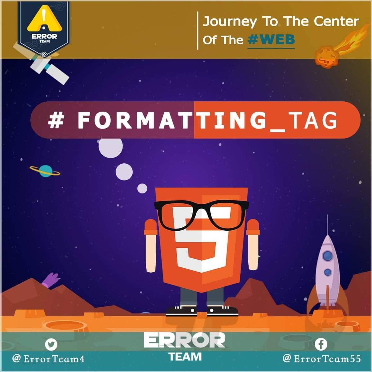 ErrorTeam4's tweet photo. #Journey_to_the_center_of_the_wed_💥

مكملين أول طبقه ⁦1️⃣⁩ ولغه html 🧾

أما عن درس انهاردة ف ورقه وقلم كدا وتعاله ورايا 📝🏃
من خلال الدرس دا👇 هنتعلم أزاى ندعم صفحتنا بكلمات جميله و formatting اجمل 🏧😀🔥

https://t.co/oQLiHONfvS 📝

#Error_Team 🌻 https://t.co/UZ77D8DhsW