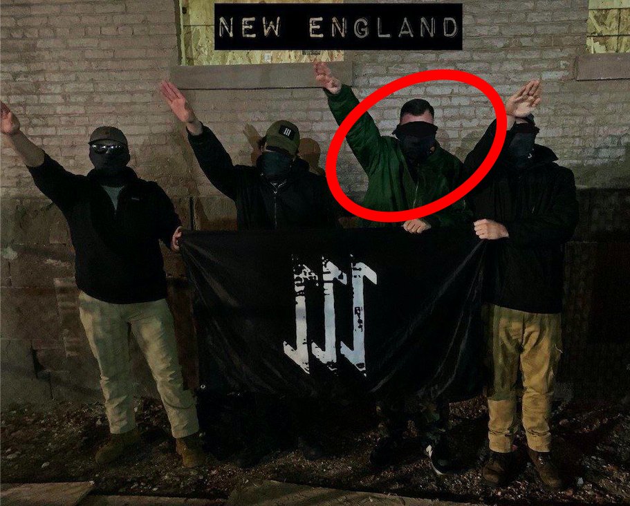 1/ Say hello to Zachary Tyler Brackett, age 30, of Worcester, Massachusetts.He's a neo-Nazi and a member of The Base, Natural Order, and NSC-131. He's a former member of Patriot Front.He should be considered armed and dangerous, for reasons that I'll get into.