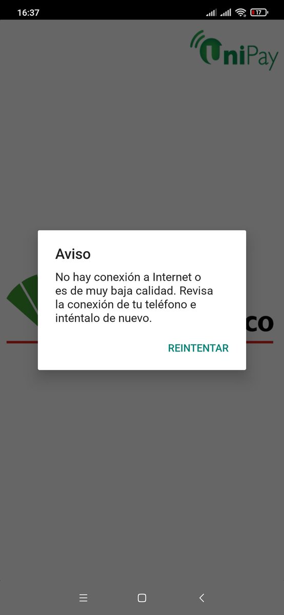 edudele's tweet photo. @UnicajaResponde se unipay me da flexibilidad para pagar y cuando voy a pagar me sale esto. Como pago a la cajer@. #bancosdementira https://t.co/DeOeN3mD2q