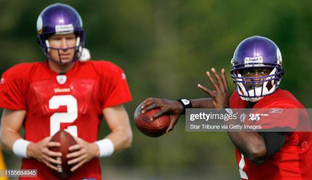 During 2 training camps I competed with Tarvaris Jackson for the starting spot with the  @Vikings before Favre arrived both seasons. For two guys fighting for the same job, we got along exceptionally well. TJack loved his family and teammates, and they loved him back. RIP #7