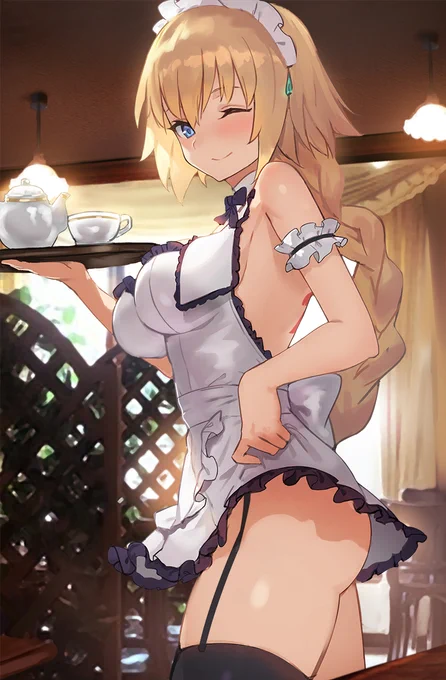 メイド·ジャンヌさん
#FGO 