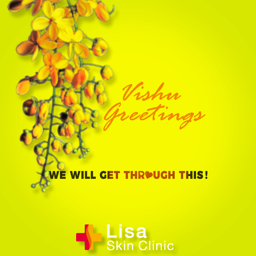 LisaSkinClinic's tweet photo. happy vishu greetings.
#happyvishu #wewillgethroughthis #skinclinic #skincare #lisaskinclinic #lisaskin #calicut #dermatologist #cosmetologist #skinclinicappointment #onlineappointment #confirmedappointment #drjennymathew #booknmeet https://t.co/NLO7MRAZoC
