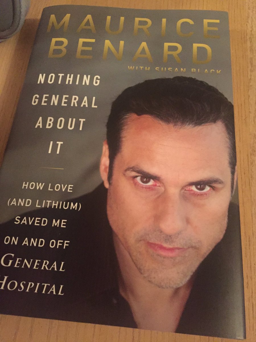 natkowitz's tweet image. ⁦@MauriceBenard⁩ when my bell just rang and your book arrived, it turned a gray, rainy day here in Brooklyn into sunshine. I need this book now more than ever. ❤️