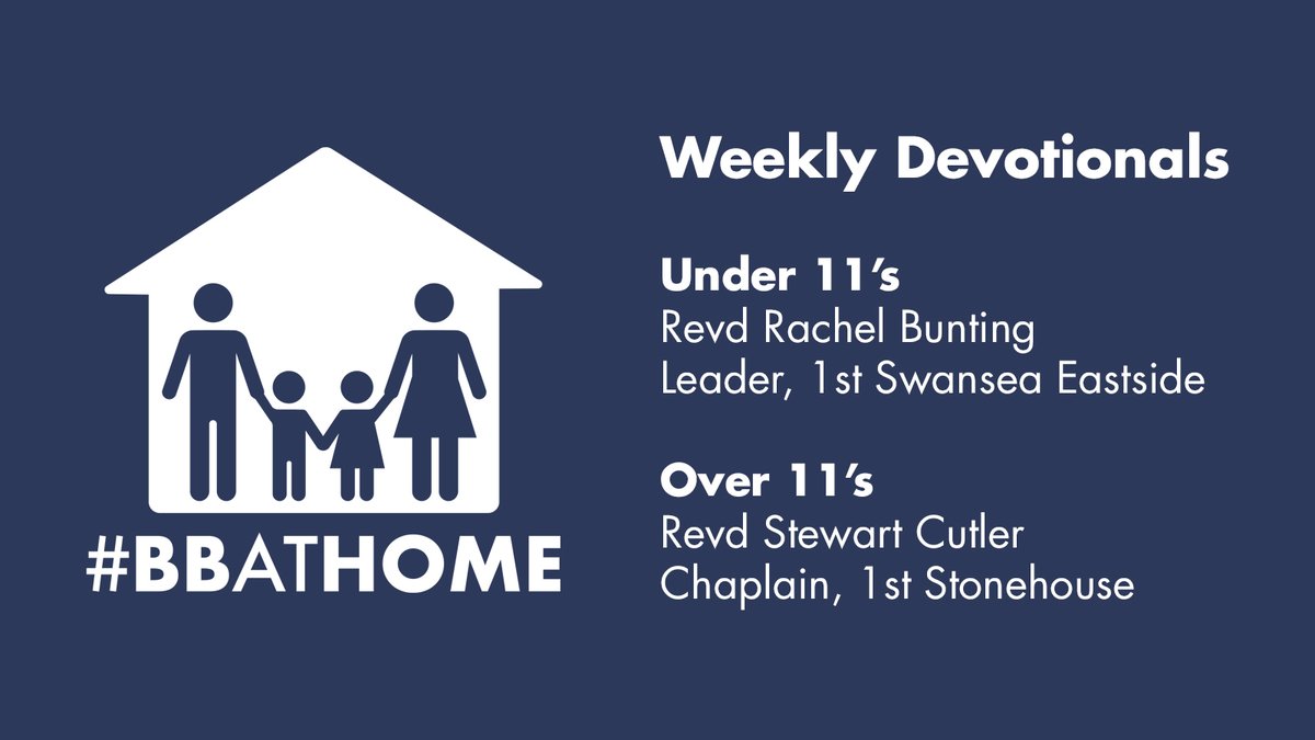 theboysbrigade's tweet photo. Our #BBatHOME Weekly Devotionals for children and young people are themed around Easter and come from Revd Rachel Bunting, Leader at 1st Swansea Eastside and Revd Stewart Cutler, Chaplain at 1st Stonehouse. Check out both videos now on our Vimeo channel at https://t.co/4BkGVigoCT https://t.co/RmJorfBM4m