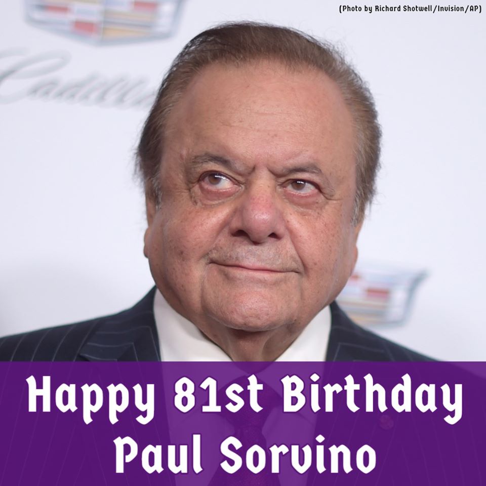 Happy 81st birthday to actor Paul Sorvino.
Do you remember him in the movie \"Goodfellas\"? 