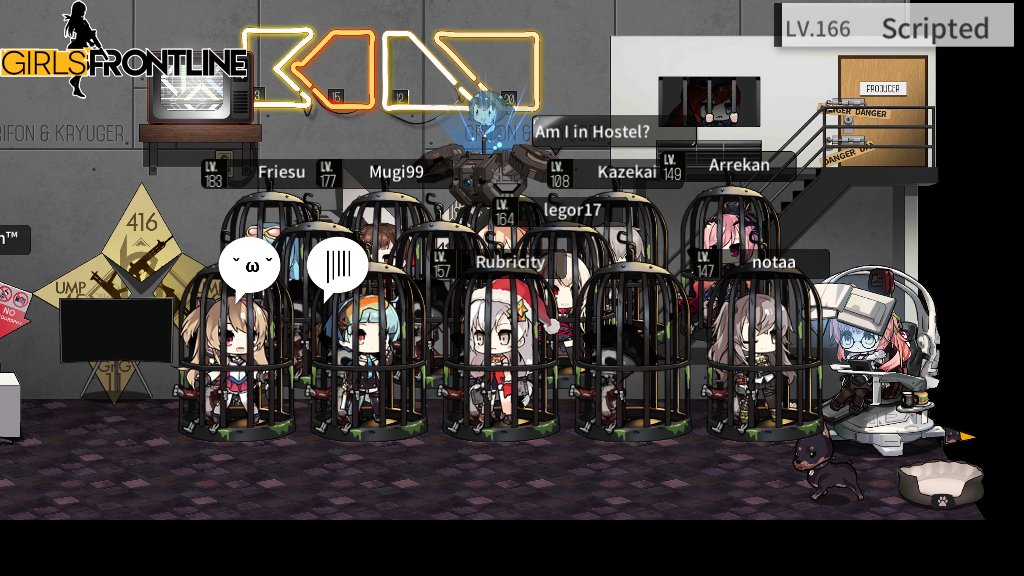ScriptedHijiri's tweet image. Free lodging for everyone #GFLDormExhibit #GirlsFrontline