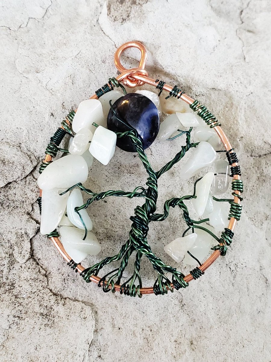 sarinaravenwing's tweet photo. Tree of Life with Amazonite https://t.co/b05zBLeWiU https://t.co/KRH4cJ24Y6