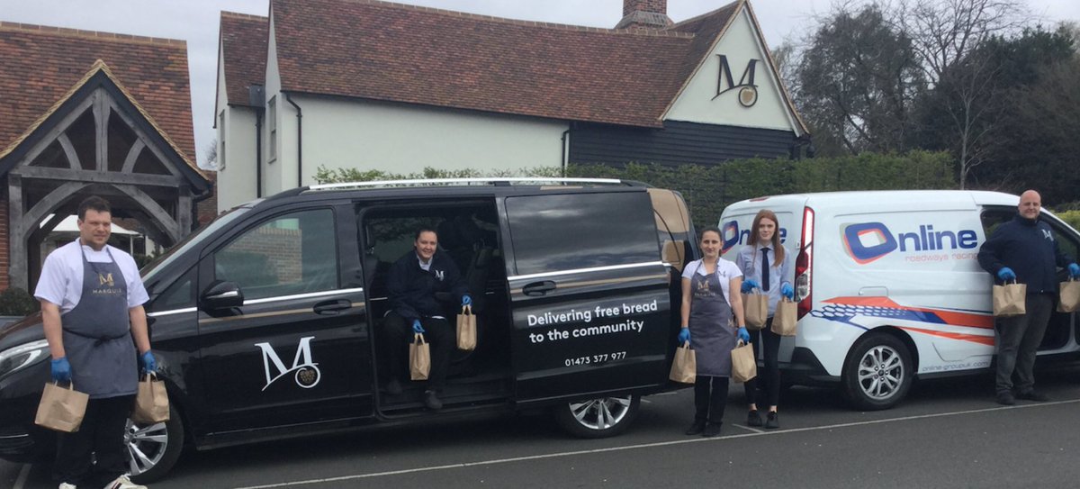 Thank you to everyone who has messaged our team with kind words of support as they continue to volunteer to help the #localcommunity. With more deliveries planned we have drafted in some extra help from Steven O’Leary, making use of one of his Online Roadways vehicles. #Hadleigh