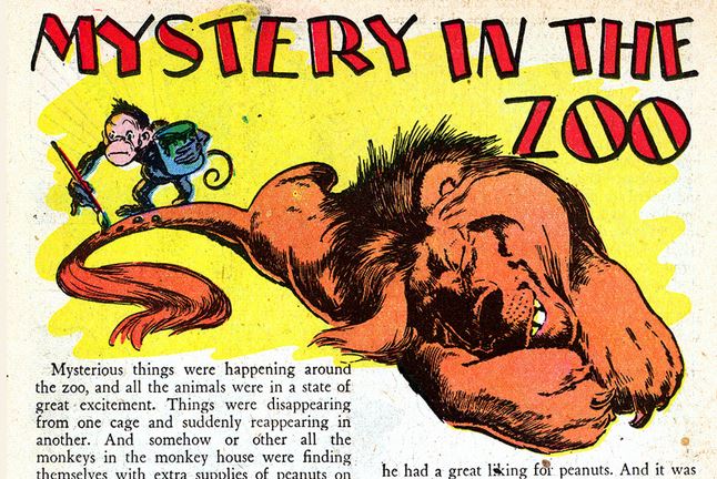 jeffs_comics's tweet photo. Mystery in the Zoo

Things were mysteriously disappearing from one cage and reappearing in another! https://t.co/L0CidV5ukd