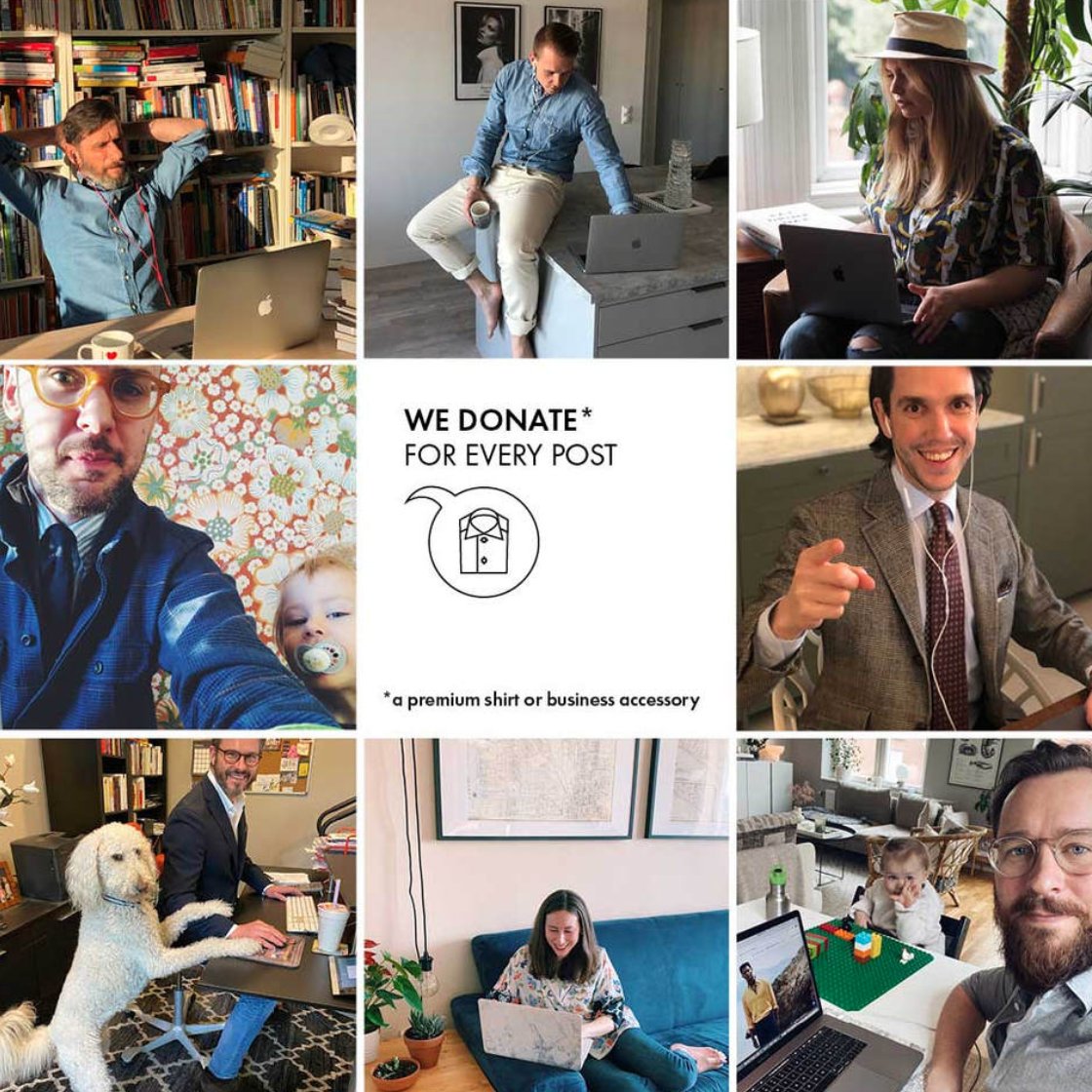 Our friends over at <a href="/Etonshirts/">Eton Shirts</a> are encouraging people to support Career Gear and share their #workfromhome stories! Check out this amazing campaign over at:

ow.ly/o8y050zcDfx