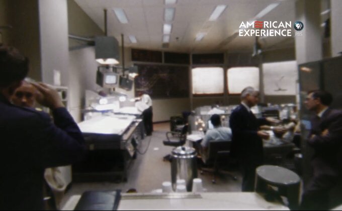 Northcutt remembers it was usually pretty quiet in the SSR1 back room, with very few visitors. But during Apollo 13 that changed. No one in the main Mission Operations Control room wanted to look nervous on the TV camera, so they came into the SSR1 and paced and paced and paced.