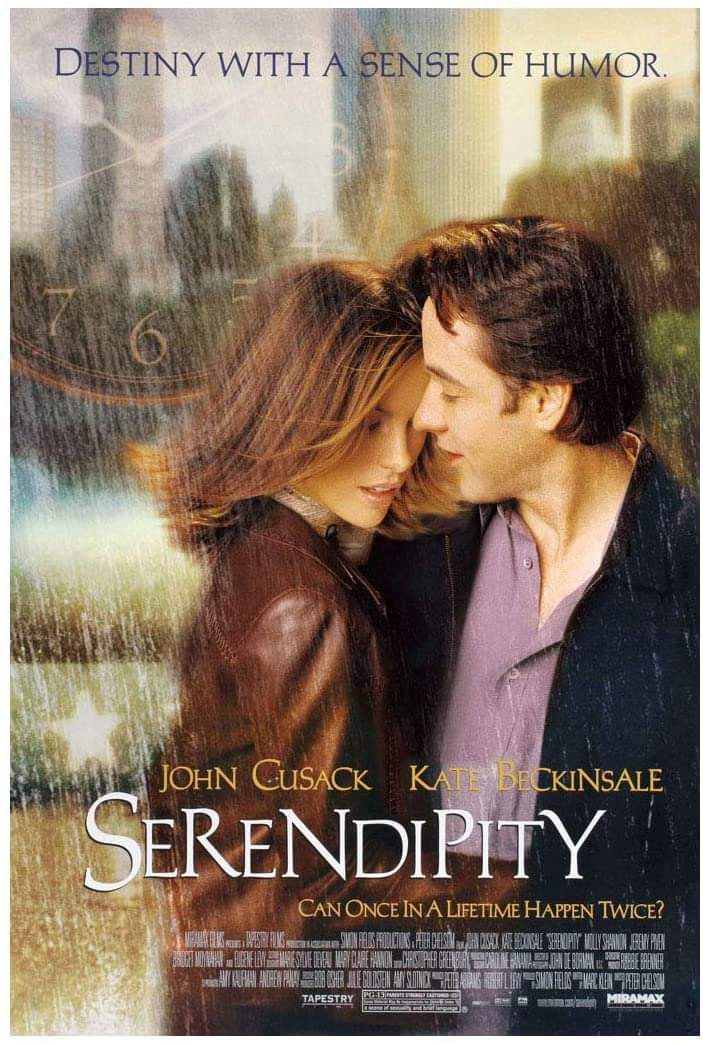 SERENDIPITYA unique perspective to romantic comedies that focuses on the adventure in leaving it up to “fate”. Jonathan and Sara are themain protagonists of the story who believed to have fallen in love at first sight. Follow their journey to see where destiny takes them.