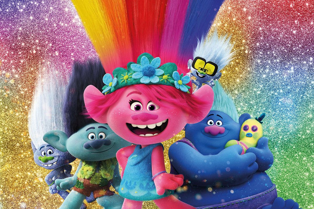 My kids loved watching #TrollsWorldTour on <a href="/FandangoNOW/">FandangoNOW</a> this weekend!! They had been excited for WEEKS! Thank you for some much needed positivity and happiness <a href="/UniversalPics/">Universal Pictures</a> <a href="/jtimberlake/">Justin Timberlake</a> <a href="/AnnaKendrick47/">Anna Kendrick</a> <a href="/JKCorden/">James Corden</a> <a href="/kenanthompson/">Kenan Thompson</a> #TrollsWatchParty