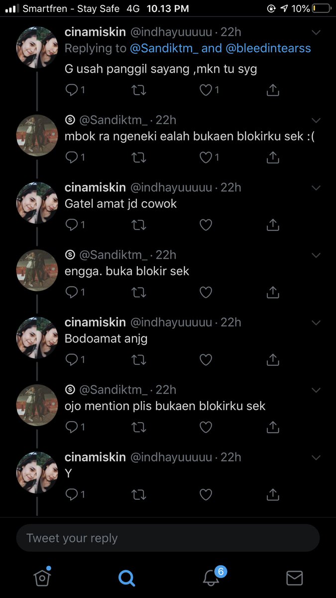 bleedintearss's tweet photo. sebuah drama percintaan [nemu di reply] 😐 https://t.co/ulRCYZaZSA