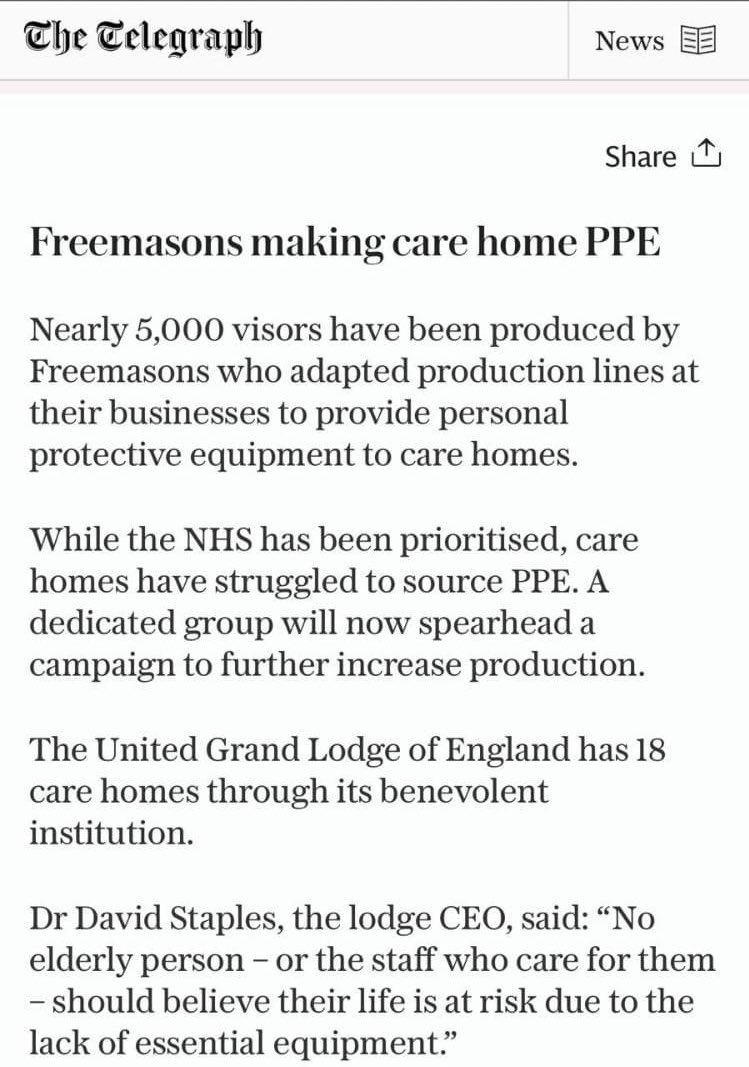 United Grand Lodge of England tweet media