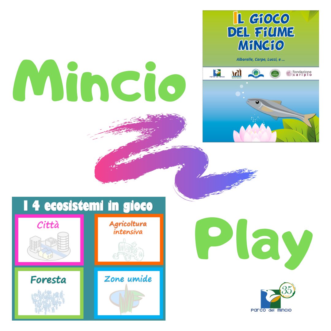 Per tutti i bambini, <a href="/ParcoMincio/">Parco Mincio</a>  ha raccolto un insieme di giochi ispirati alla natura del fiume Mincio nel contenitore virtuale Mincio Play, scaricabile al link: bit.ly/382ZM29

#parchidilombardia #regionelombardia #sistemaparchi #iorestoacasa #fermiamoloinseme