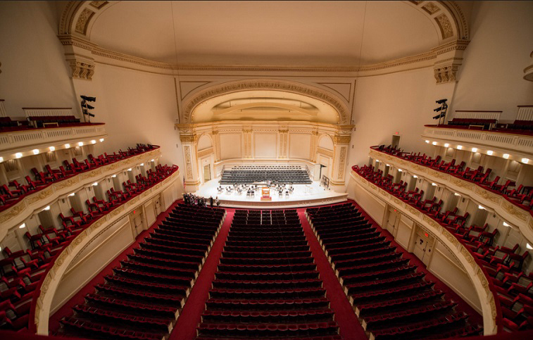 The series will consist of original programming curated by. @carnegiehall. 