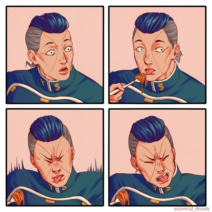 he bigg, he buf, he stoopid #jjba 