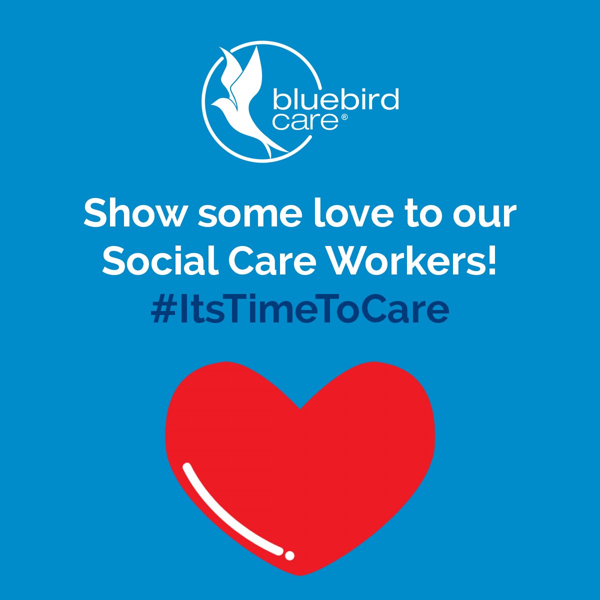 BluebirdCareWin's tweet image. We're so proud of the amazing efforts that our team of Social Care Workers continue to show in these difficult times. 

Tap ❤️ to show them and all the nation's key workers how appreciated they are! #ItsTimeToCare