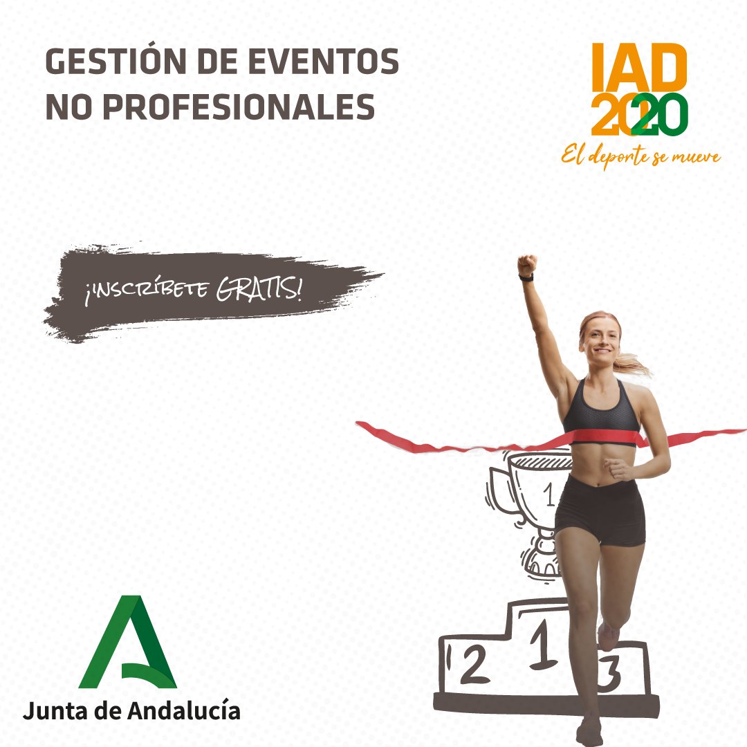 En el IAD abrimos las inscripciones gratuitas de las actividades de junio y julio ⚠️ sujeto, por supuesto, a modificaciones de fecha y formato según avance la situación actual. ACTIVIDADES ABIERTAS: bit.ly/2xsDB9f 
#formacioncontinua #cursosgratuitos #deporte