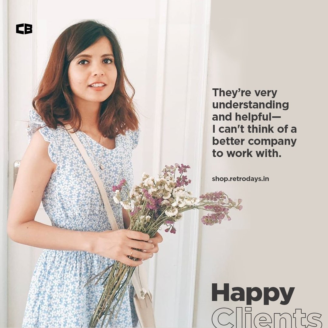 CueForGood's tweet photo. A little splash of #retro on our #clutchreview page drives us to create more such work that's fun &amp; functional. Thanks a bunch, @retrodays for trusting us with your brand through such kind words. 
More reviews at https://t.co/IOMSUgjnrn

#happyclients #successstories #cueblocks https://t.co/u99vhY3qmA