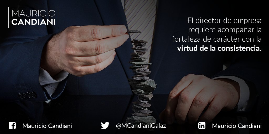 MCandianiGalaz's tweet photo. ¿Cómo fortalecer la posibilidad de mantenernos #consistentes cuando el entorno promueve el relativismo en muchas esferas del actuar humano y de la función #empresarial?
En mi #columna comparto algunos puntos para la reflexión: https://t.co/55boqUZVns
#LiderazgoEmpresarial https://t.co/Nn5o3MEa7g