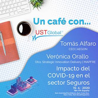 Te invitamos a un café este miércoles con Tomás Alfaro y <a href="/vero_orallo/">Veronica Orallo</a>, conoceremos la experiencia de @Aegon_es y @Mapfre en el impacto del COVID-19 y el papel de la #innovación en #seguros. Un espacio conducido por <a href="/IsabelDuran_/">Isabel Durán</a> Inscríbete! bit.ly/2RrE0PZ