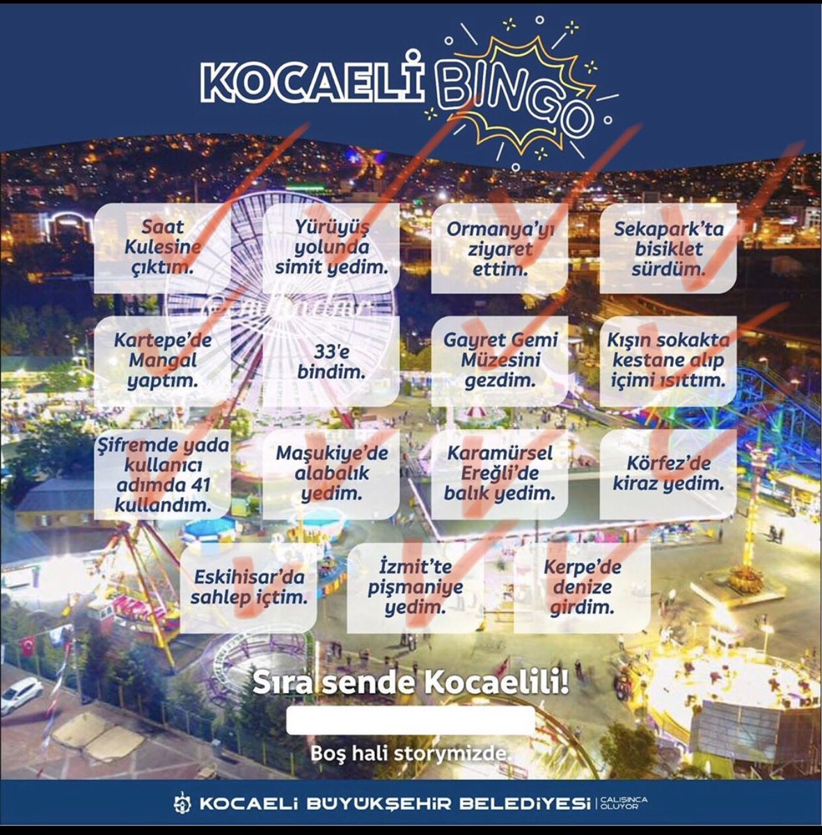 İzmit’liyiz çok şükür 🥰