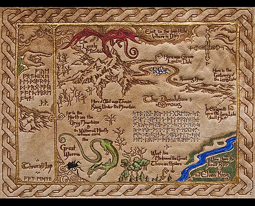 I'll start! CaveGeek makes hand-carved leather maps of fantasy worlds and sells the originals and prints. Really awesome stuff!  https://www.cavegeekart.com/ 