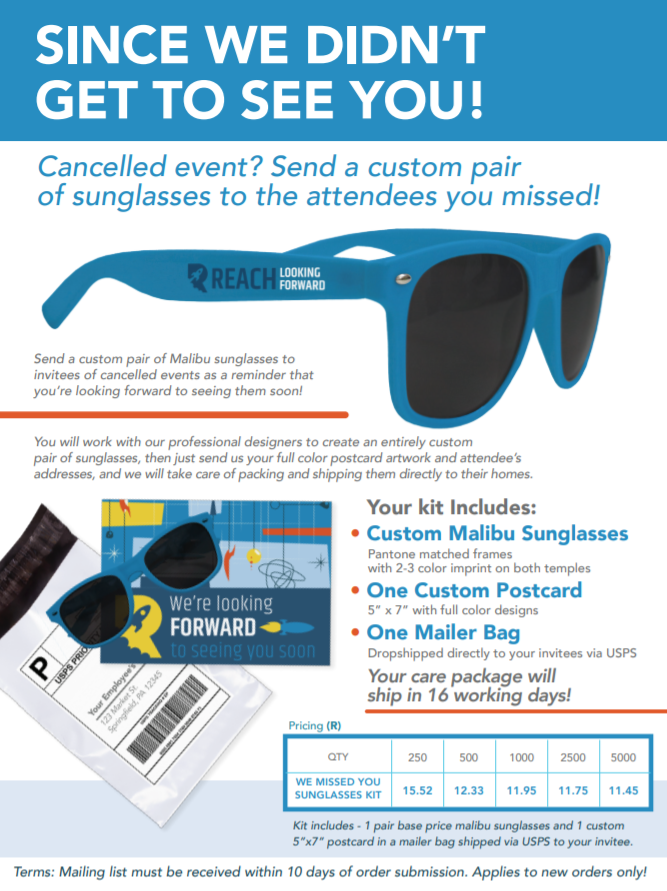 corporateimge's tweet photo. Let's keep things on the bright side! 🌞 #promotionalproducts #sunglasses #carepackage #directmailer https://t.co/apNJ0kW73k