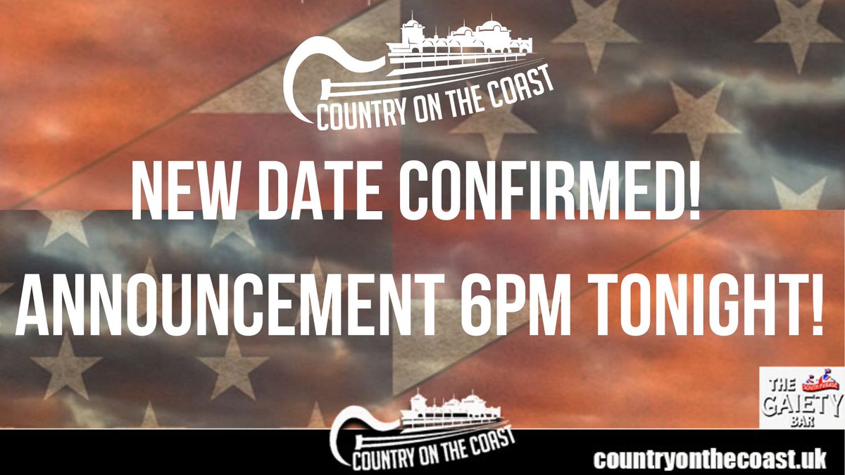 New date for #countryonthecoast2020 announced tonight at 6pm on the Facebook page! 

facebook.com/countryontheco…

🎵🎶🎵🎶🎵🎶🎵🎶🎵🎶🎵🎶🎵🎶🎵🎶🎵🎶