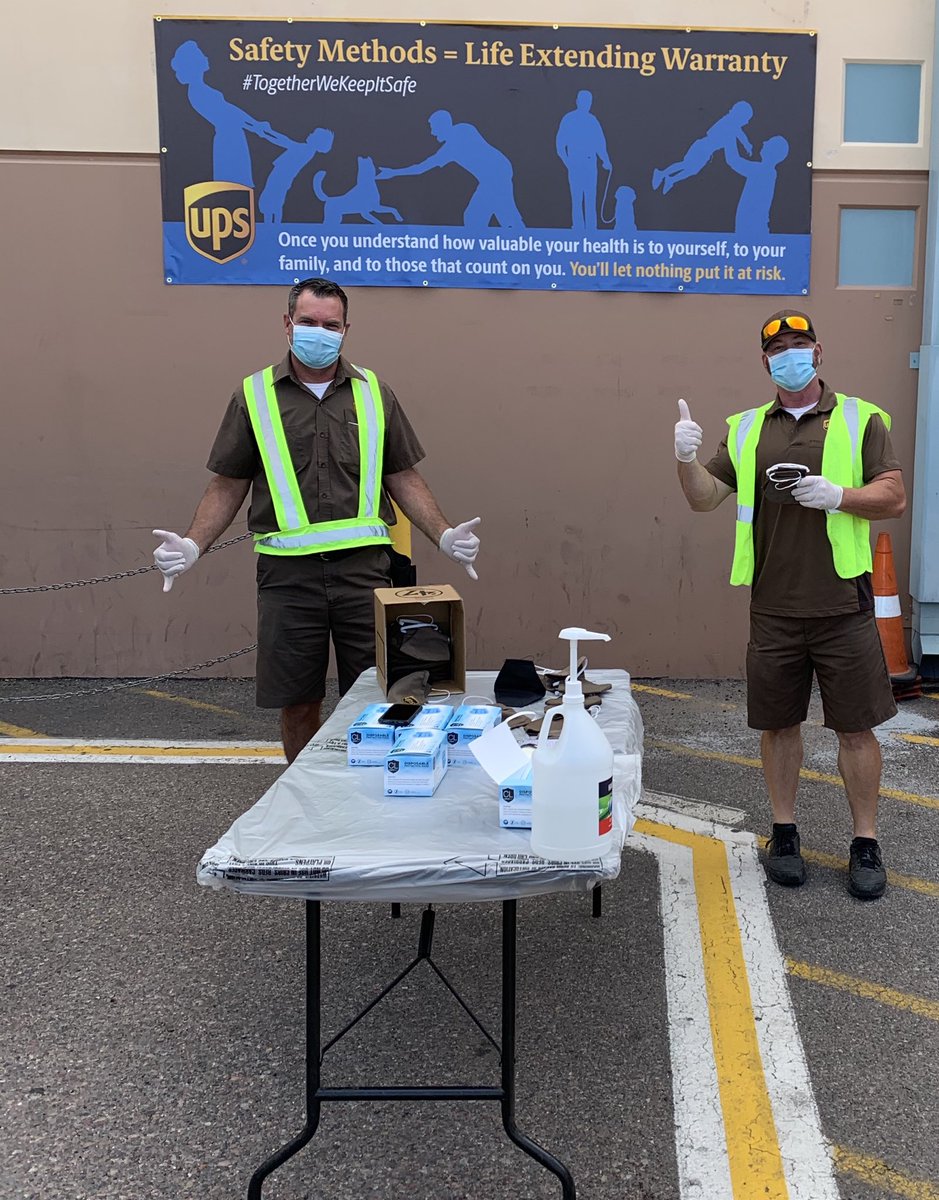 Mike Zakely (@mpzakely) on Twitter photo Thanks to our safety committees for handing out masks to every driver again today, and making sure we are protecting our people and the community!! ā¦@DesertMTUPSersā© ā¦<a href="/waringlester/">Waring Lester</a>ā© Thanks to our safety committees for handing out masks to every driver again today, and making sure we are protecting our people and the community!! ā¦@DesertMTUPSersā© ā¦<a href="/waringlester/">Waring Lester</a>ā©
