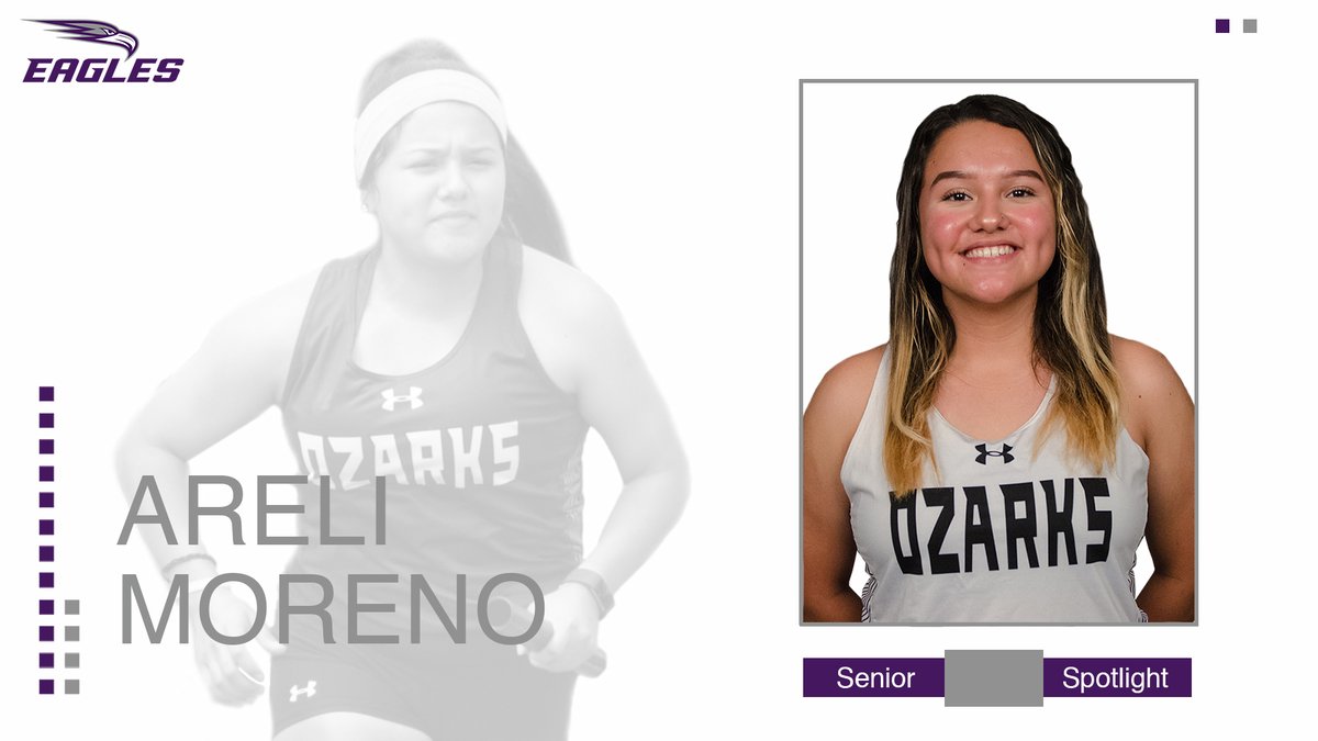 Today's Senior Spring Spotlight is Areli Moreno. Areli is a dual sport athlete competing in track and cross country and has been a member of the ASC All-Academic Team. Senior Areli Moreno!