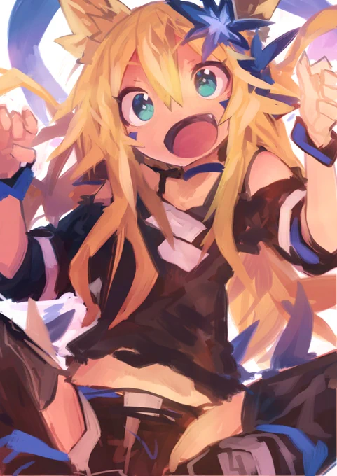 お花とけもけも 