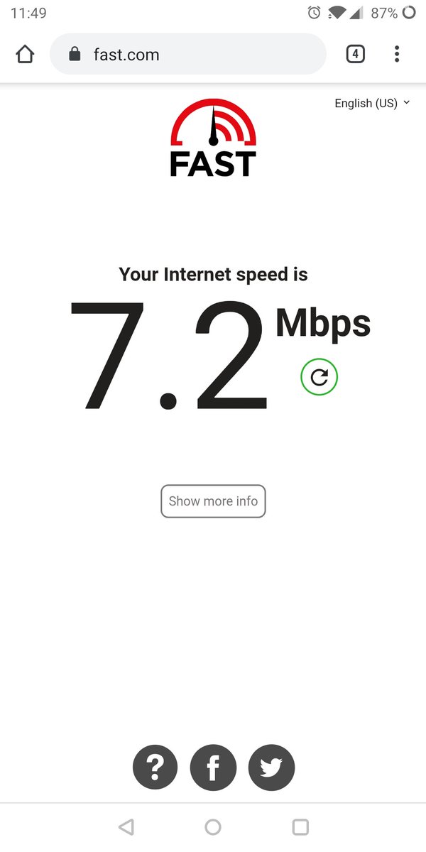Glad <a href="/Rogers/">Rogers</a> is doing their job helping people work from home with these ridiculously fast speeds. This is on Rogers Ignite 500 - Unlimited package.
#rogers #rogersinternet #Disgusting