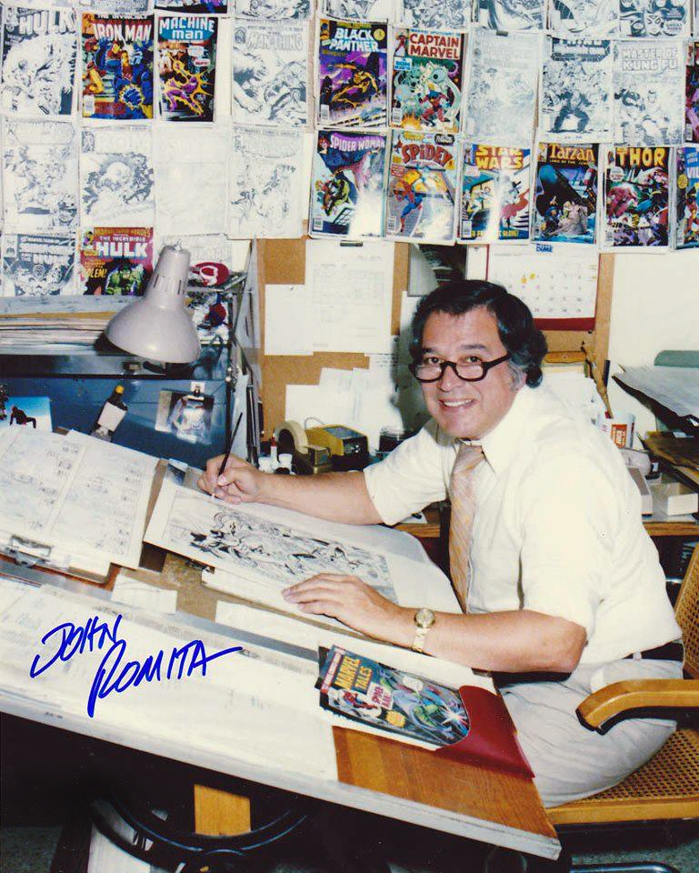 John Romita hijo de John Romita Sr.