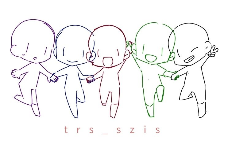 イラスト用トレス素材 على تويتر うぃーあー 5人組手つなぎ素材 人数の増減や表情変えはご自由にどうぞ トレス素材 イラスト用トレス素材 على تويتر うぃーあー 5人組手つなぎ素材 人数の増減や表情変えはご自由にどうぞ トレス素材