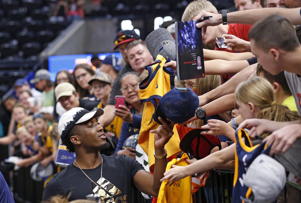 This thread hasn’t even gone into the great things he’s done off the court. What an amazing person he is and how he’s helped the Utah community and the people in it. Donovan is one of the most caring people in the league and a young star. I hope he retires a Jazzman.