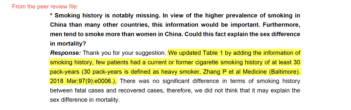 This comparison assumes that the definition of smoker is constant. But, that assumption is wrong. One paper included in this analysis actually uses a cut-off of 30 pack-years (219,000 cigarettes!) to identify smokers. They aren’t recording all smokers, just heavy smokers.