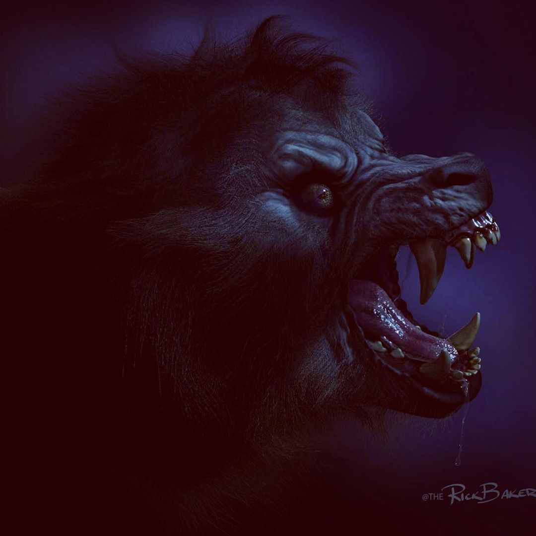 KeyShot3D's tweet image. What does @TheRickBaker render up after getting his hands on KeyShot? #anmericanwerewolfinlondon of course. First two shots from the monster maker. Cannot wait to see what&apos;s next. 

#americanwerewolf #keyshotrender #keyshot #3drendering