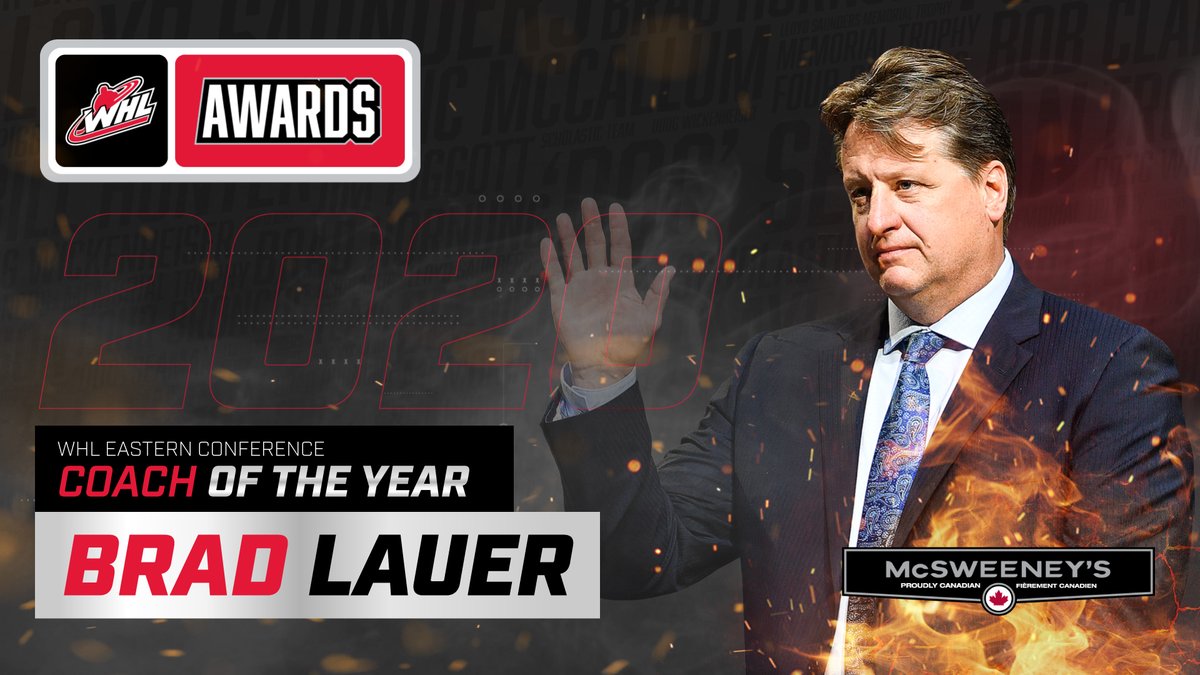 The WHL is proud to recognize <a href="/EdmOilKings/">Edmonton Oil Kings</a> Head Coach Brad Lauer as the Eastern Conference Coach of the Year! 

#WHLAwards 📰 | bit.ly/ECCOY0413