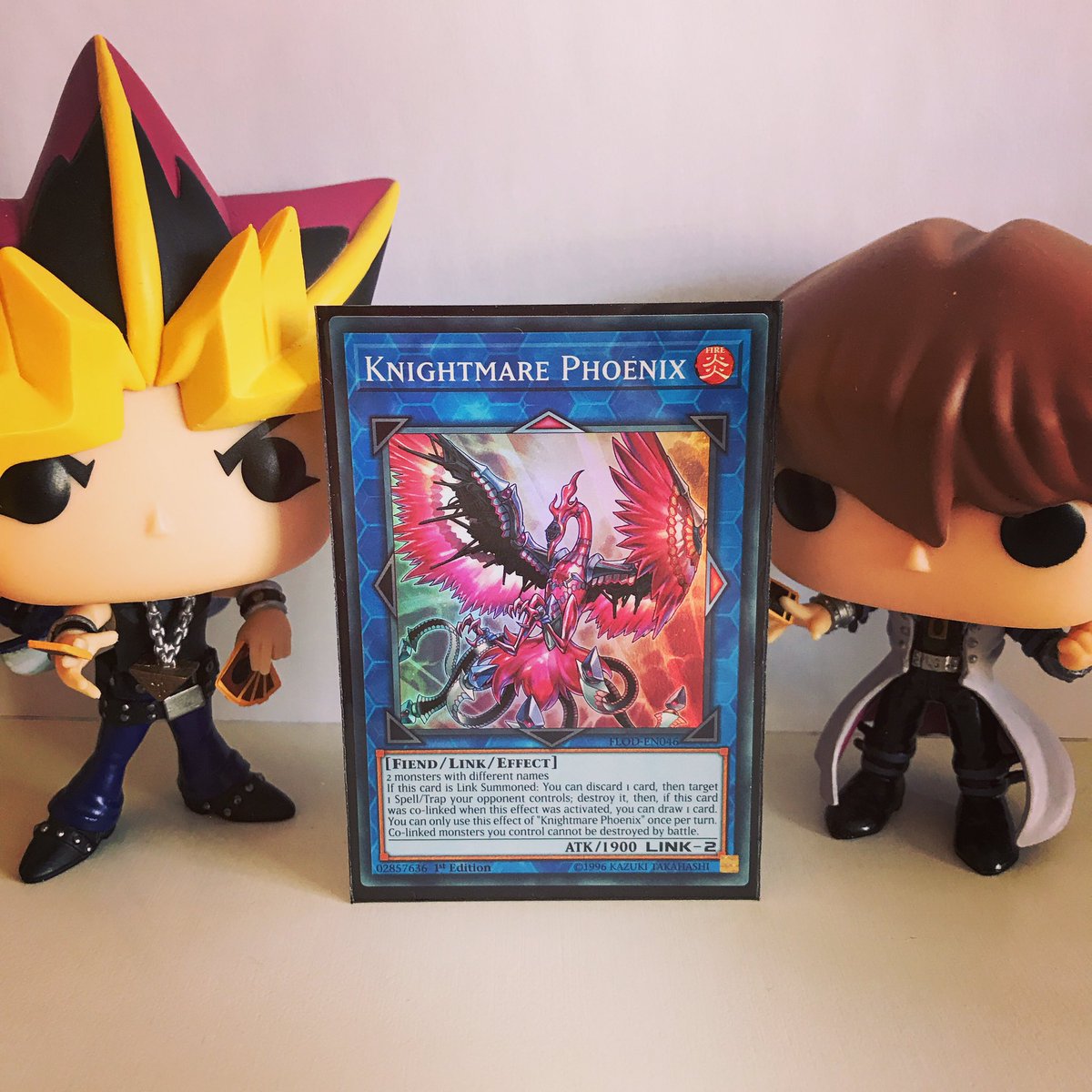 TheTCGs's tweet photo. How’s your Monday going Geeks? ✌️🤓 We’ve gone with a Link Monster for today’s Daily Card Pic! Knightmare Phoenix! #TheTCGs #DailyCardPic #YuGiOhTCG #YUGIOH #TradingCardGame #Geeks #SetoKaiba #BlueEyesWhiteDragon #Atem #DarkMagician #ItsTimeToDuel #KnightmarePhoenix #LinkMonster https://t.co/vGVRr16DLY