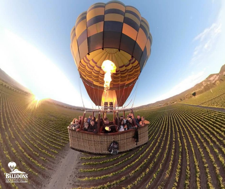 Counting down the days until we are soaring above Napa Valley with you all! 🎈