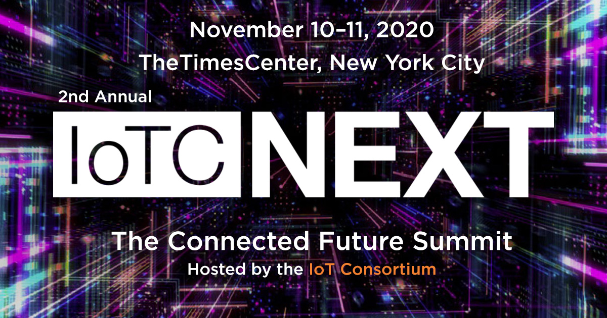 GK_ventures's tweet photo. FRIENDLY CALENDAR REMINDER! IoTC NEXT is coming back for round two! NOVEMBER 10 - 11, 2020 tech leaders, brand executives, investors, entrepreneurs & top journalists coming together at TheTimesCenter in New York. See you in NYC!
#IoTCNEXT #IoT #HighTech https://t.co/CfP6skfHI1 https://t.co/eTbwczUTw7
