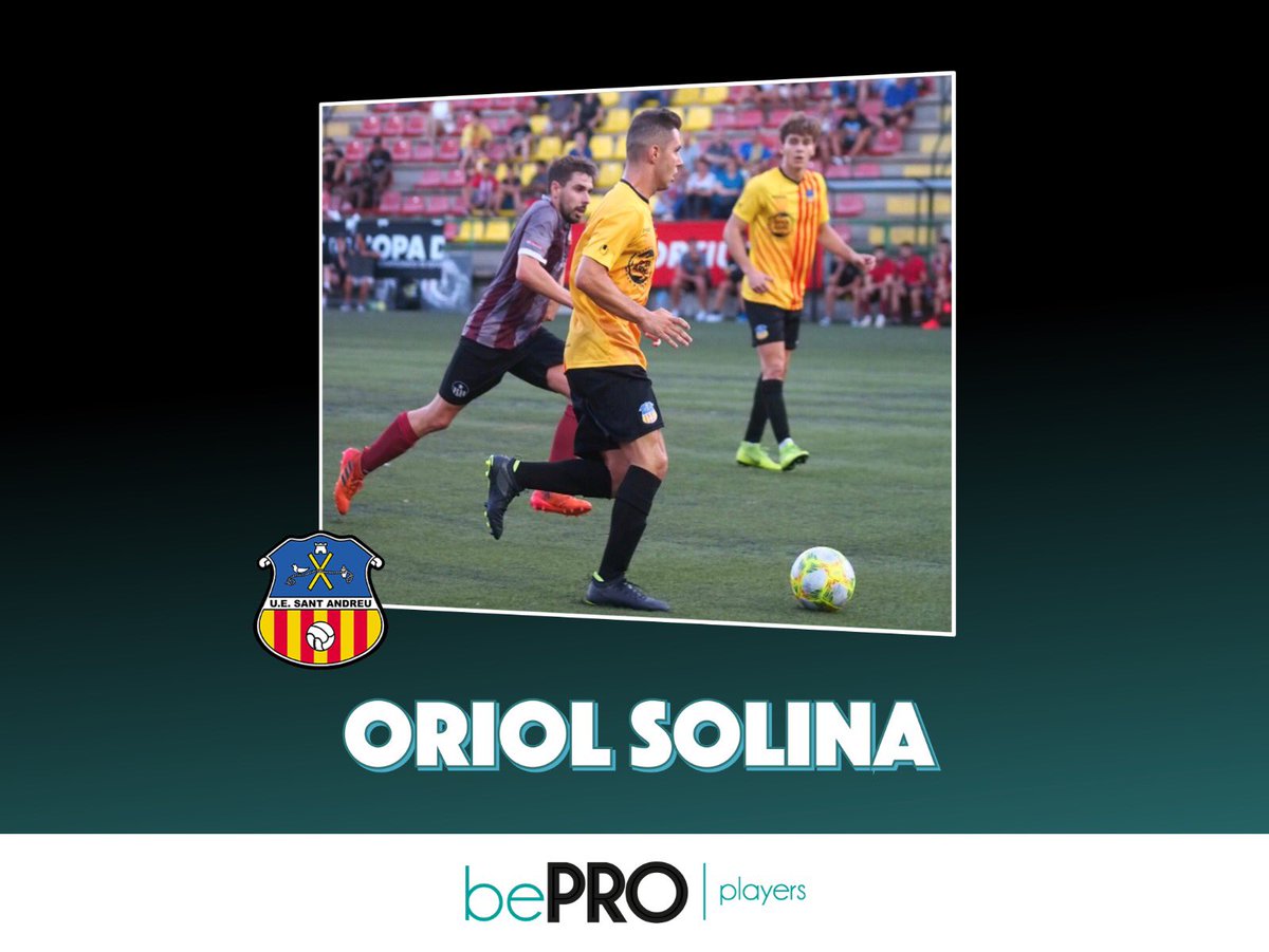 SportsBepro's tweet photo. 🤝 PRESENTACIÓN ✍️ | #bePROplayers 💥

Hoy tenemos el placer de presentar a 🥁 ... 👤 Oriol Solina 👏🏼🔝 @SolinaOriol 📲

Lateral Izquierdo de 19 años de la @uesantandreu ⚽️ #3Div5

#bePRO #bePROsports #bePROplayers #soccer #football #sports #agency #young #talent #players https://t.co/mizJgtbioN