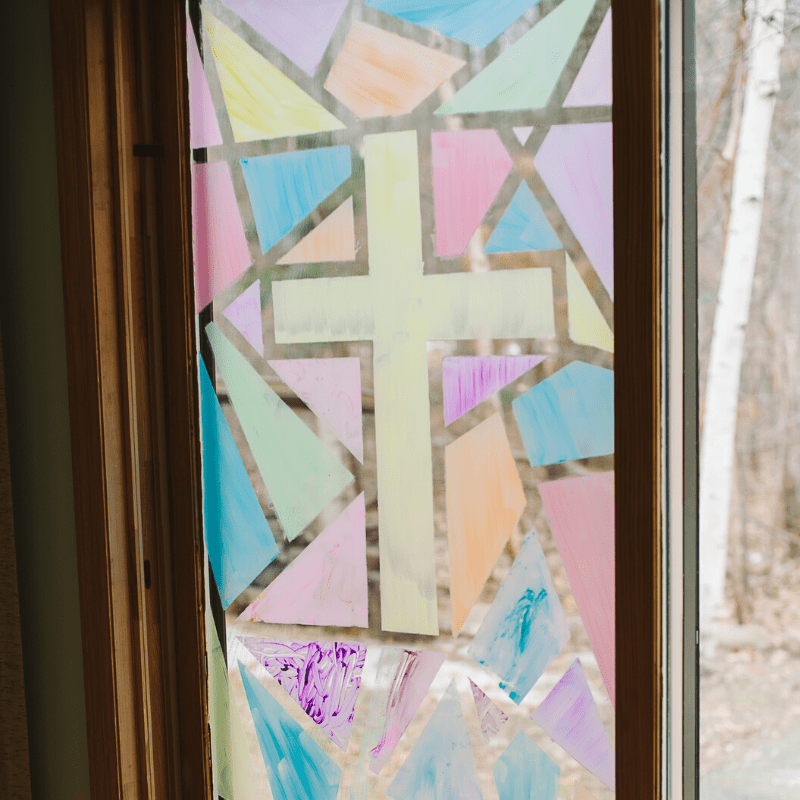 upnorthparent's tweet photo. How to Make a DIY Faux Stained Glass Window for Kids https://t.co/URWk7aqSS4 https://t.co/R1419l9FBa