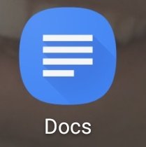 6. Google Docs- if you dont have a built in memo/note app on your phone, use this instead.- basically like ms word